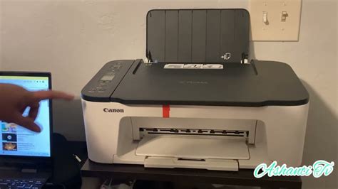 Press & hold the Wi-Fi button on the top of the printer until the alarm lamp flashes once. . Canon ts3522 wifi setup